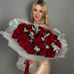 Роза ажурная эквадор премиум 15